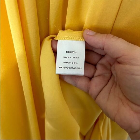 Knot Sisters Yvonne Yellow Sleeveless Maxi Dress NEW WITH TAGS SIZE SMALL - Picture 6 of 7